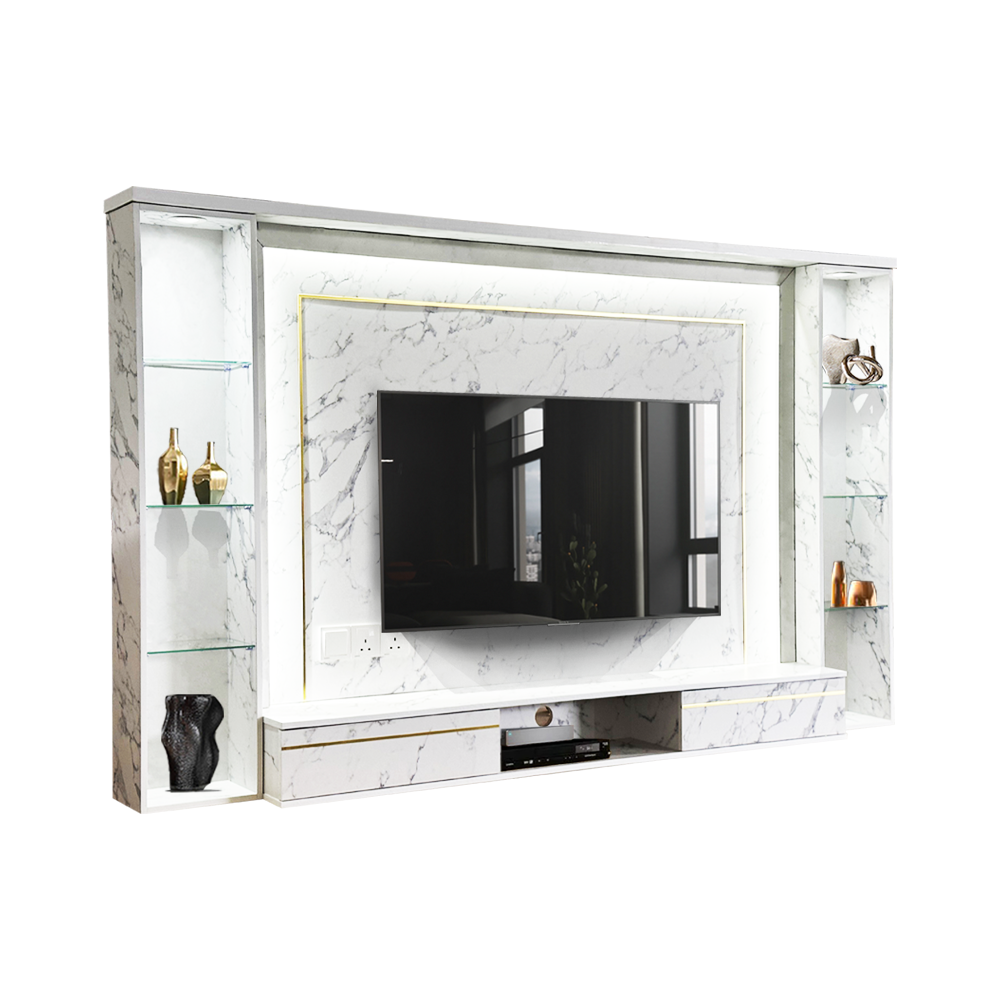 JADE 8Ft Hanging Tv Cabinet