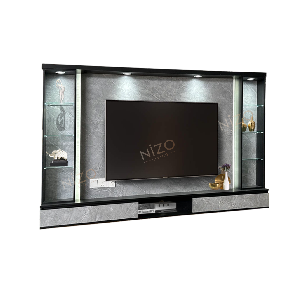 ZENZO 8Ft Hanging Tv Cabinet (NEW!)