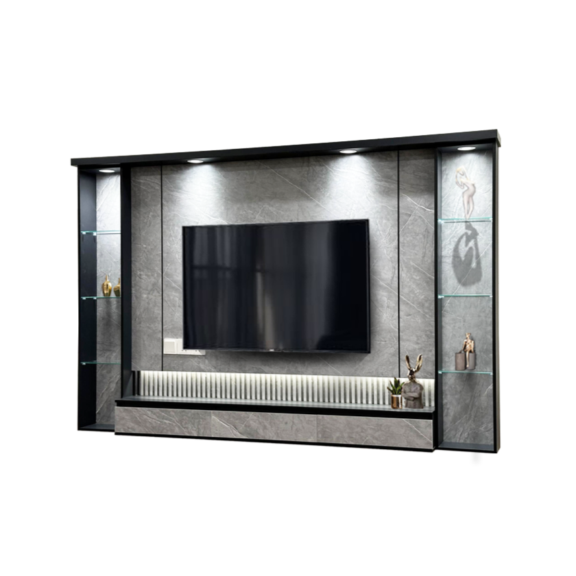 ALLN 8Ft Hanging Tv cabinet