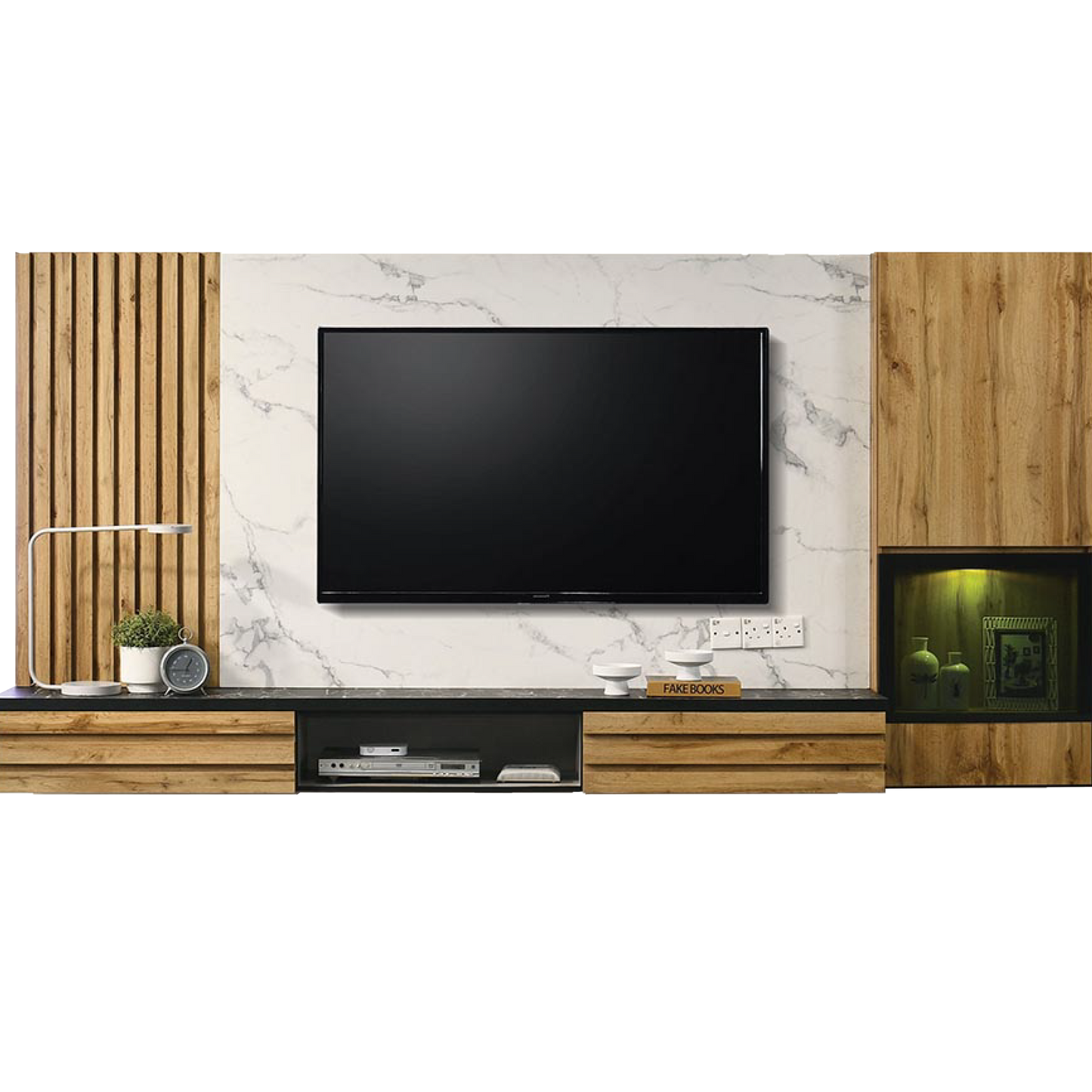 SUNNY 10Ft Hanging Tv cabinet