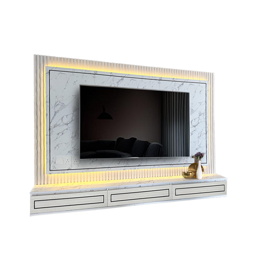 MONZA 8Ft Hanging Tv cabinet